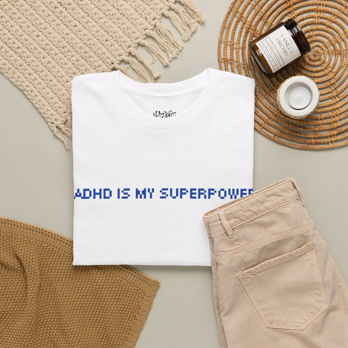 ADHD Is My Superpower Graphic T-Shirt